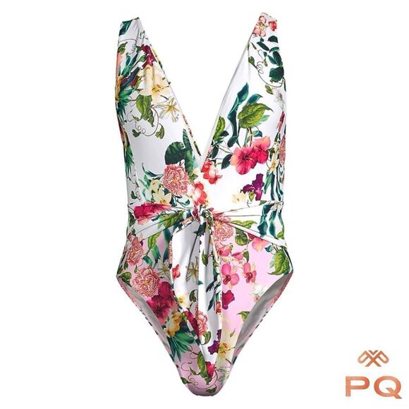 PQ Swim Summer Hibiscus Sierra One Piece - Picture 5 of 16